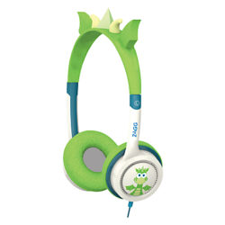 ZAGG ifrogz Little Rockerz Children's Volume Limiting On-Ear Headphones, Dragon